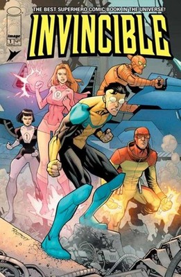 Invincible Foil Edition #1 Reprint Cover C Ryan Ottley & Nathan Fairbairn Varian