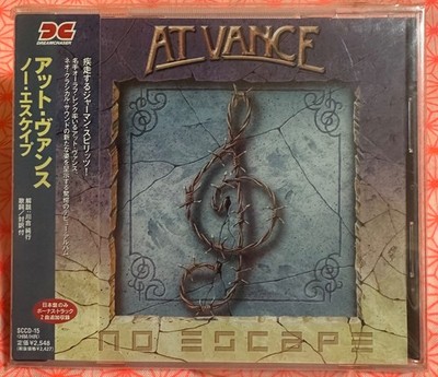 At Vance   No Escape   Japan CD   OBI   Limited Edition   Bonus Tracks   Origina