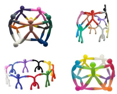 Magnetic Fidget Toys 40 Piece Set STEM Travel Kids Adults MAGMEN Airplane Road