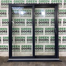 ANTHRACITE GREY PATIO DOORS SLIDING RAL 7016 EXTERNAL SLIDERS EXTERIOR UPVC PVCU