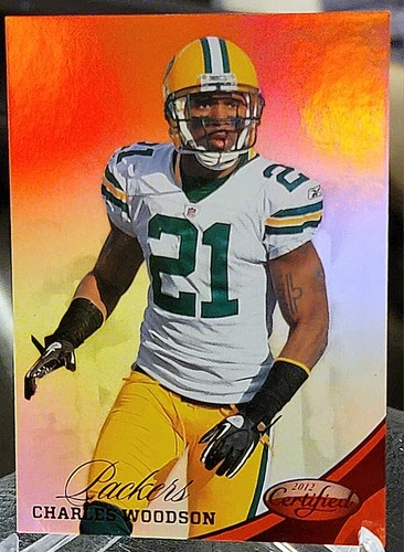 2012 Panini Certified Charles Woodson #92 Mirror Red #250/250 Packers EBAY 1/1
