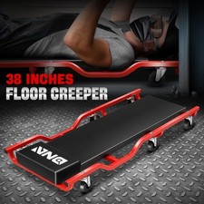 Low Profile 38.5x17 Rolling Workshop Creeper For Car Garage Mechanic Repair Red Low Profile 38.5x17 Rolling Workshop Creeper For Car Garage Mechanic Repair Red