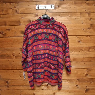 Maglione KENZO Jungle Col Vint. L Misto Laine, Col Rond - Photo 1/3