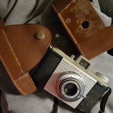 Vintage 1940 s-50 s Kodak Pony 828 Camera With Original Leather Carrying Case