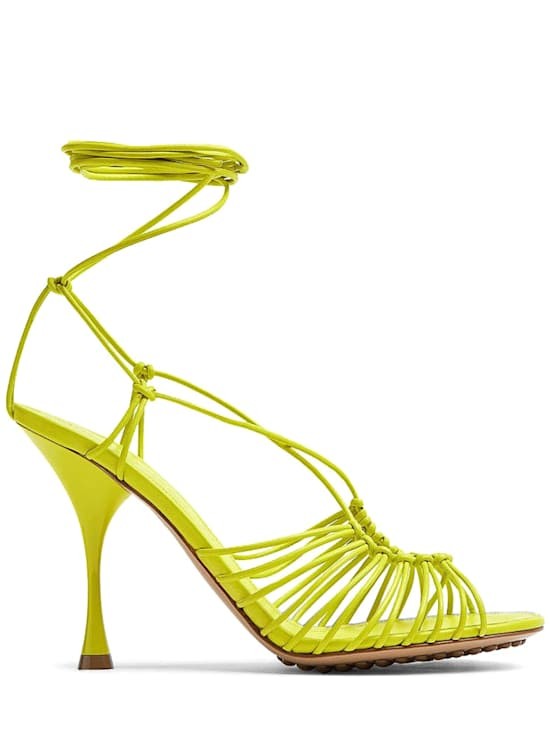 Bottega Veneta - Women - Stiletto Heeled Sandals - Green 258090₽
