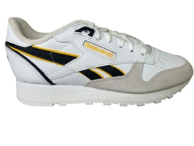 Reebok Men Sneaker Running Classic Leather 100032760 White Black Size 10 M
