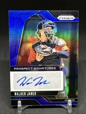 2025 Panini Prizm-Walker Janek-Prospect Signatures Auto Blue Prizm #d/49 Astros