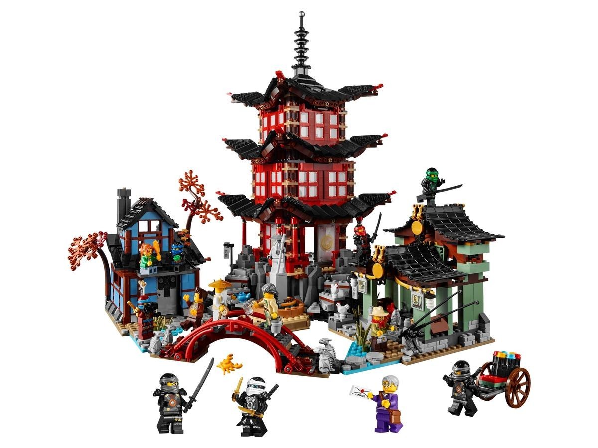 LEGO 70751 NINJAGO : Temple of Airjitzu (2028pcs) Building Toys Factory Sealed