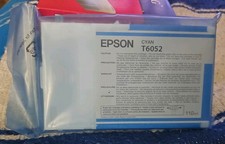 Epson Cyan Ink Cartridge T6052 for Stylus Pro 4800/4880 - NEW  