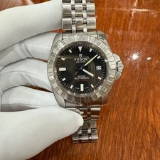 Tudor Sport Black Dial 20010-62100 Men's Watch Auto 41mm Date