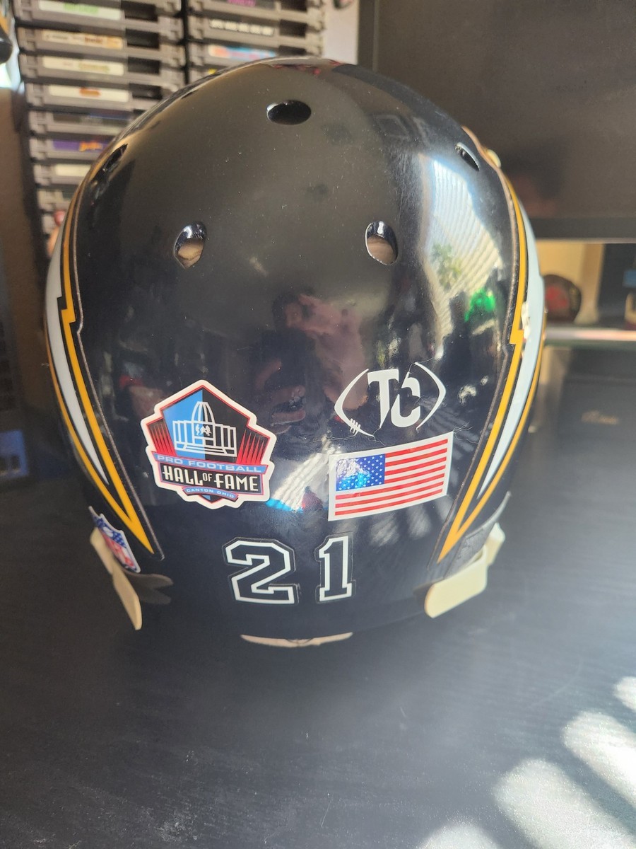 🚨🔥Ladanian Tomlinson Authentic Game Riddell San Diego Chargers