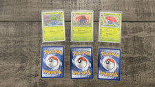 Pokemon TCG Oddish 001 Gloom 002 Vileplume 003 Cosmo Holo Promo Set Of 3 NM