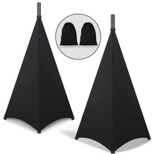 Dofilachy Speaker Stand Cover-Dj Bag with 360 Degree Cover, Speaker Tripod Scrim