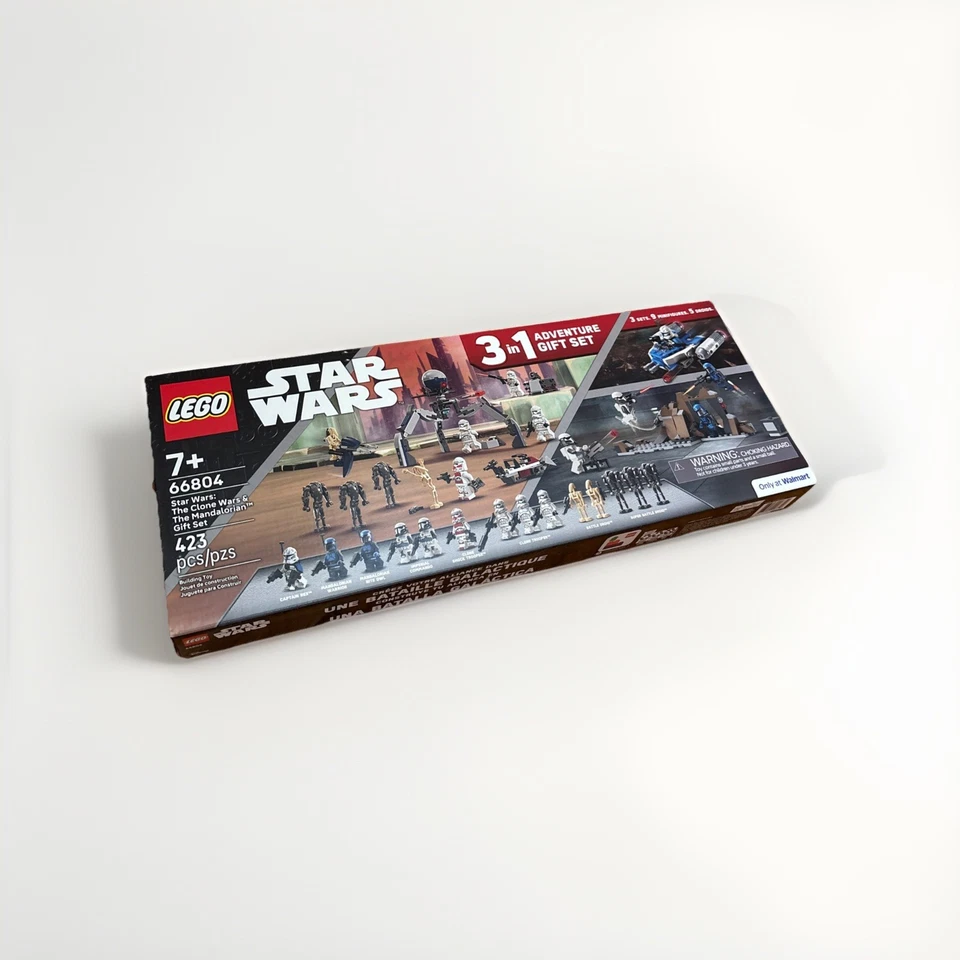 LEGO Star Wars 66804 / 3 juegos en 1 The Clone Wars & The Mandalorian Set de regalo Foto 2 de 4