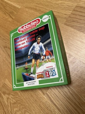 Subbuteo The Computer Game für Commodore Amiga - Top Zustand - Lauffähig - RAR