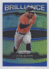 2020 Panini Prizm Brilliance Blue Mojo Prizm 124/175 Jose Altuve #B-7 0a4s
