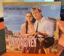 THE UNFORGIVEN Deluxe Letter-Box Edition SEALED LASERDISC Audrey Hepburn