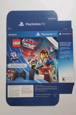 Sony PlayStation TV PSTV PS3 Controller Lego Game Store Display Only Box RARE