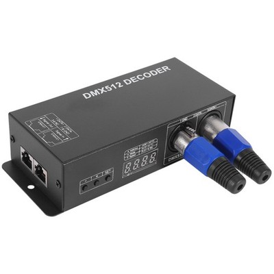 512 Digital Anzeige Decoder, Dimmer Treiber Dmx512 Controller Für Led Rgbw4873
