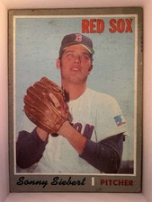 1970 Topps #597 Sonny Siebert