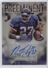 2024 Topps Signature Class Preeminent Ink Auto Rodney Hampton #PI-RH Auto rw6