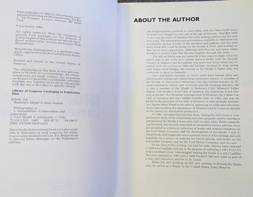 Ford Modelo A 1928 1929 1930 1931 Restauradores Taller Servicio Reparación Manual PB Foto 4 de 4