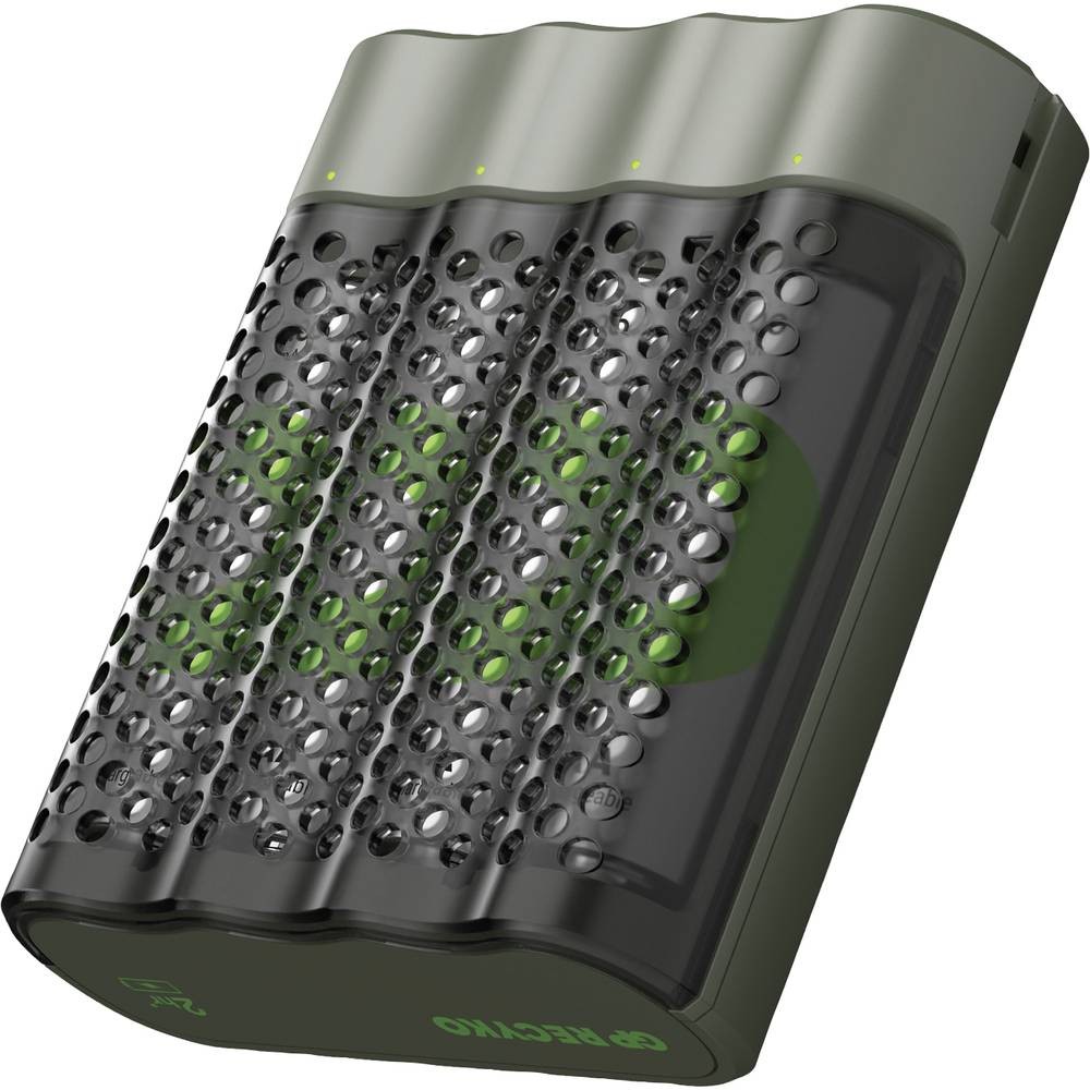 Chargeur de piles LR6 LR03 GP M452 pour recharger facilement vos accus