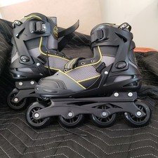 Roller Derby AERIO Q-60 Elite Men's Inline Boot Skates Black/Gray US 9/UK 8