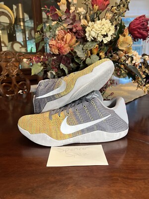 Yellow Shoe Kobe 11 Master Of Innovation Nike Kobe 11 XI Elite Low
