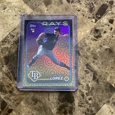 2024 Topps Series 2 Jacob Lopez #502 Summer Holiday Foil *Rookie* (RC) B-17