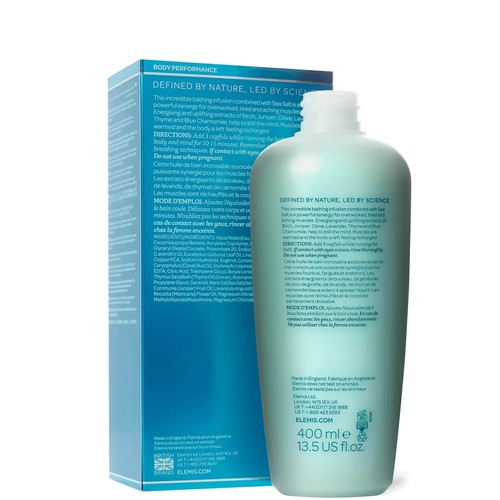 ELEMIS Aching Muscle Super Soak 400ml – Eucalyptus & Herbal Muscle Relief NEW - Picture 2 of 6