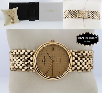 Vacheron Constantin Men's 18K All Yellow Gold Manual Wind Watch REF:7811