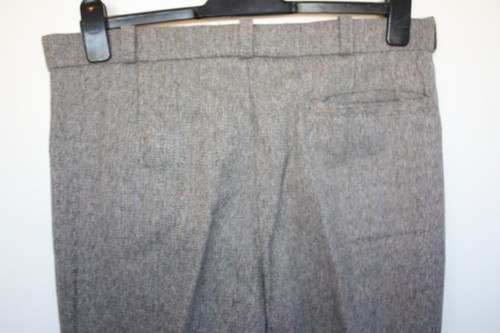Vtg 70's beige speckle western style pants trousers W 34 L 29 mod revival - Picture 6 of 10