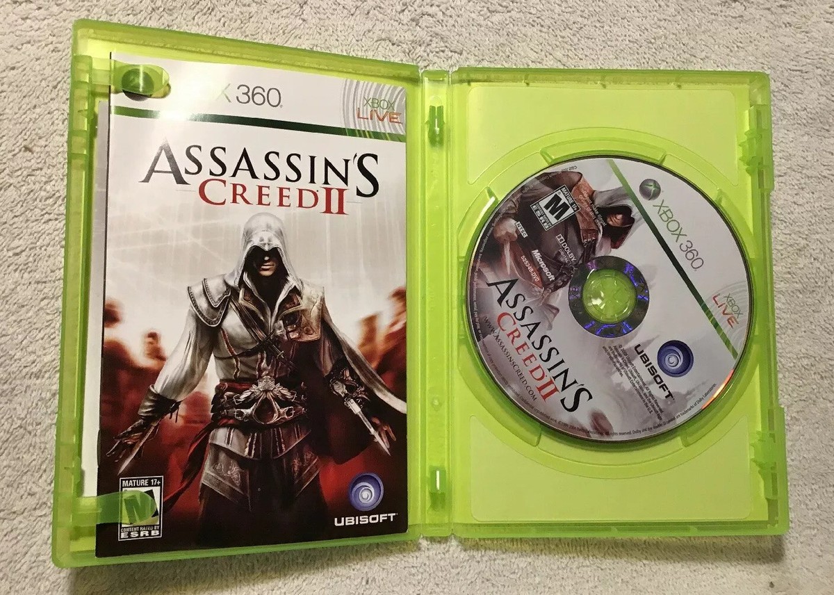 Assassin's Creed II Xbox 360 One Ser X BACKWARD COMPATIBLE