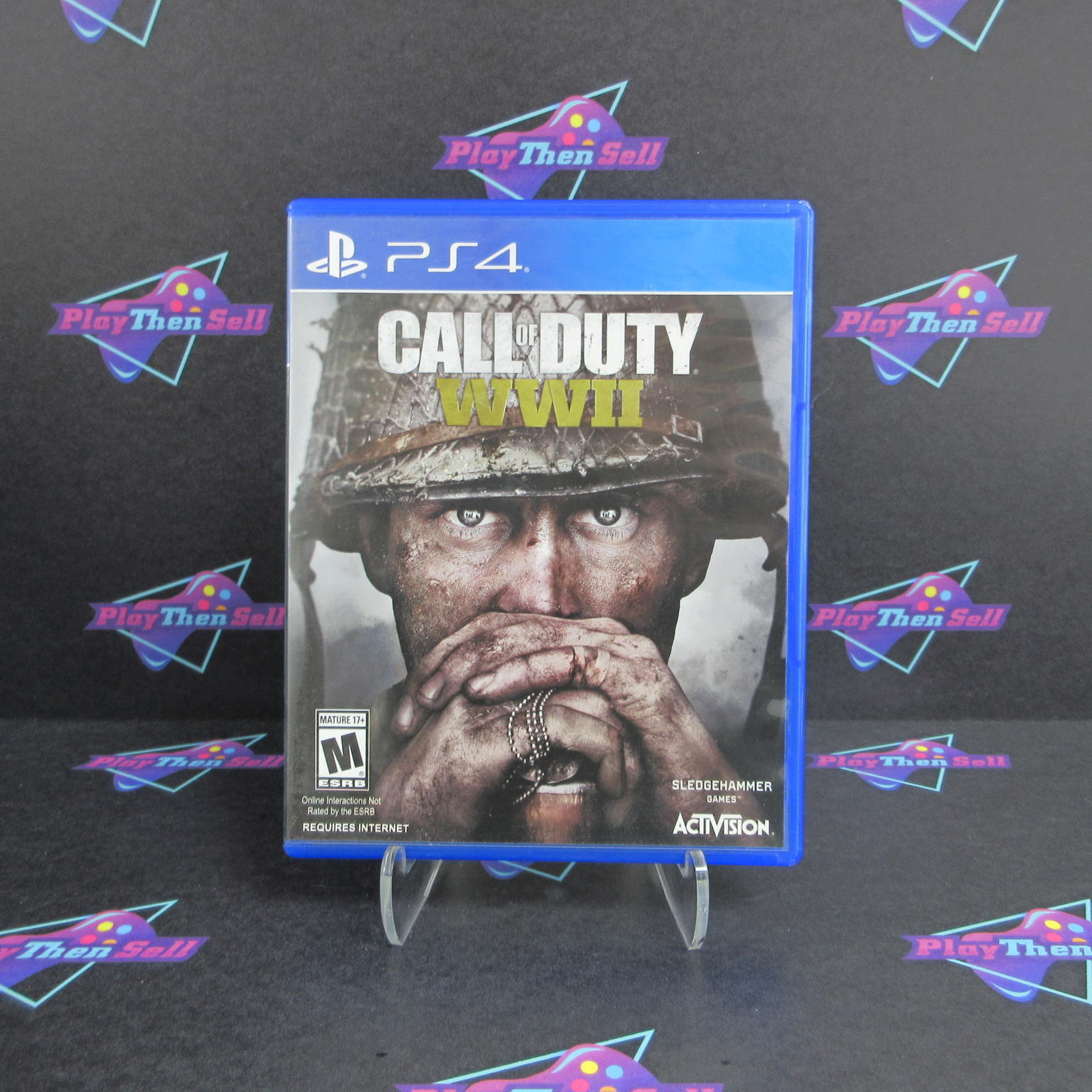 Buy the Call Of Duty WWII Pro Edition Sony PlayStation 4 PS4 CIB