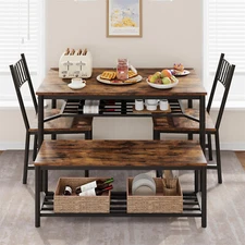 🆕Dining Table Set for 4 Kitchen Table and 2 Chairs for Small Space Apartment