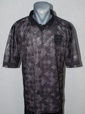 England Jersey World Cup 1990 Black Out Football Score Draw Retro Shirt Size L