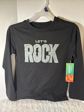 365kids From Garanimals Boys Charcoal Sweater fleece JoggerSize 5 Graphic Tee