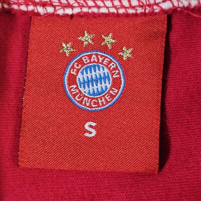 FC Bayern Munchen Retro 1974 Germany Soccer Jersey - Red and White