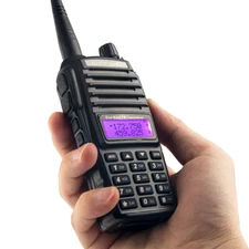 BAOFENG UV-82 Radio VHF/UHF 137-174/400-520MHz Dual Band Radio Walkie Talkie US