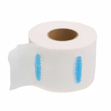 100 pcs/Roll Pro Stretchy Disposable Neck Paper Strips Barber Hairdressing USA