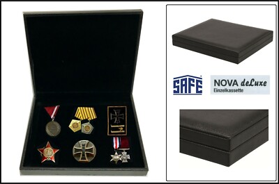 Sammelkassette-Karnevalsorden-Lefa-design-SAFE-63200-NOVA deluxe schwarz