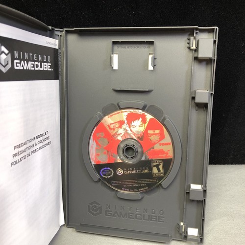 Nintendo Game Cube Naruto Clash of Ninja 2 Video Game Shonen Jump Complete CIB - Picture 2 of 3