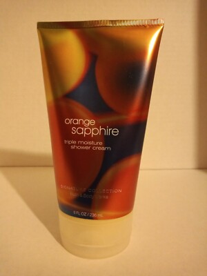 ORANGE SAPPHIRE TRIPLE MOISTURE Shower Cream Bath & Body Works