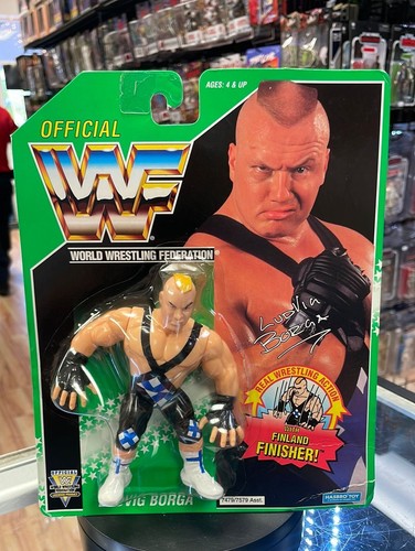Ludvig Borga Series 11 Pink (WWE WWF, Vintage Hasb...