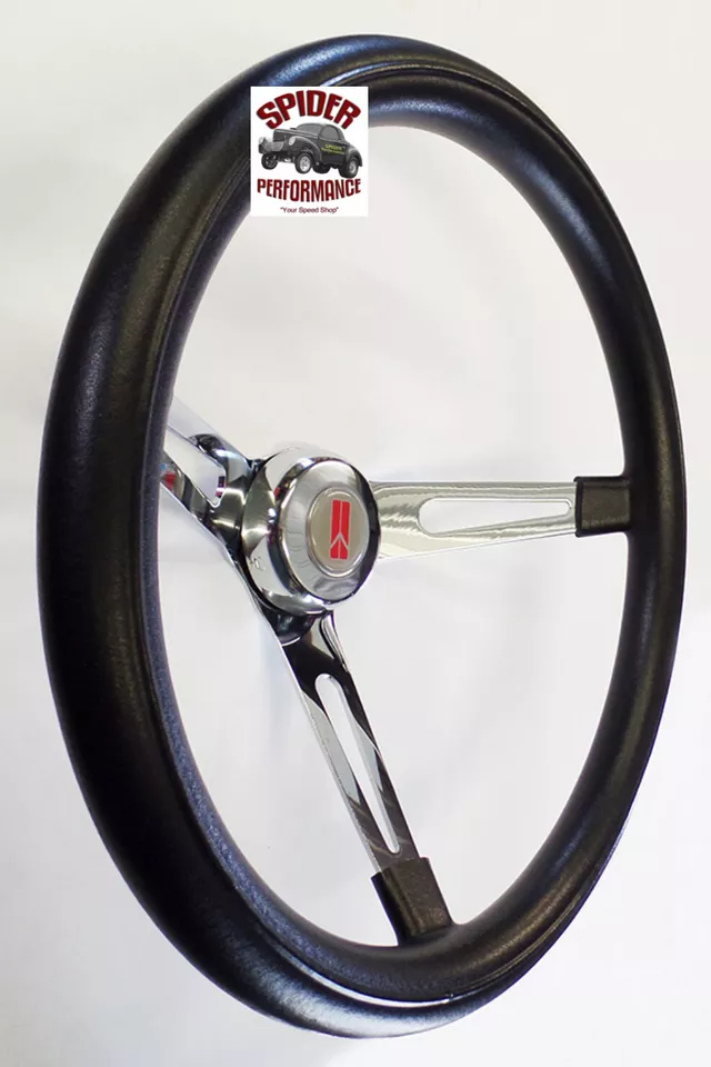 Volante Oldsmobile 1964-1966 15" Muscle Car cromado Foto 2 de 4