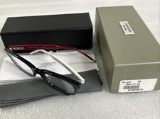 New THOM BROWNE TBX-410-52-04A RWB-LTD Eyeglasses Black Red White 52-20-147 RX