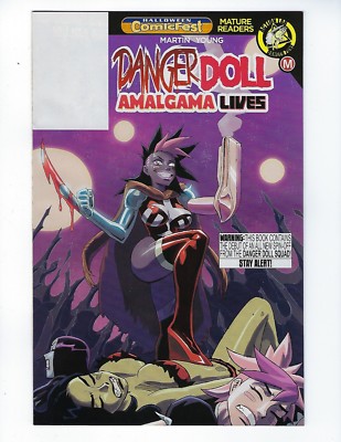 Danger Doll: Amalgama Lives # 1 Action Lab Halloween ComicFest 2018 Neuwertig