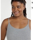 Joyspun Women's Med. Heather Gray  Midi Chemise W/Pockets Size 3X NWT — photo 6