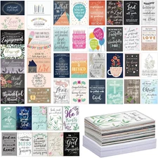Faithful Finds 48 Pack All Occasion Cards Assortment Box with Envelopes, 4X6
